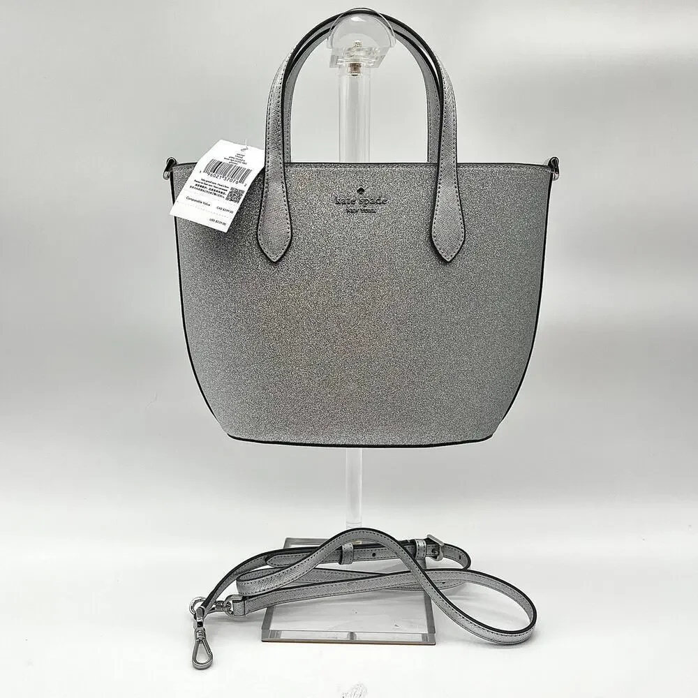 KATE SPADE Limited Edition NWT, Glimmer Satchel Lunar Light, $329 Retail